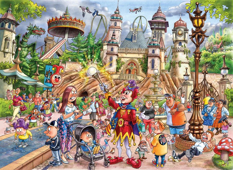 Wasgij Mystery #27 Puzzle - A close shave - 1000 Pieces