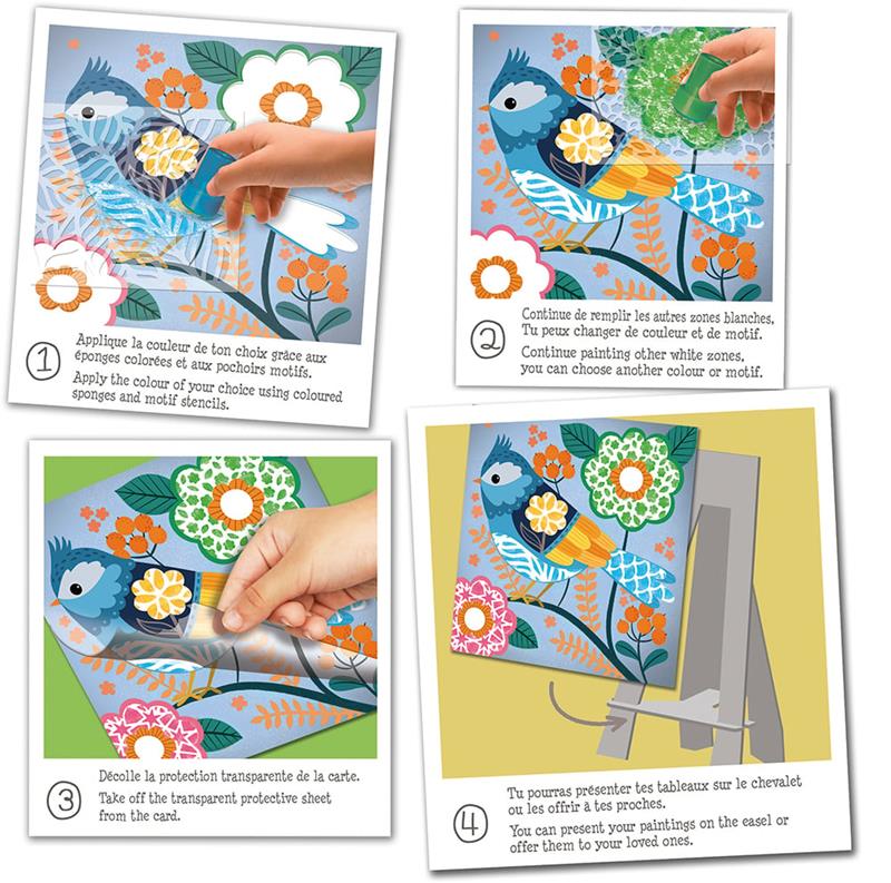 Crea Lign' Pattern Stencils – Spring Colors