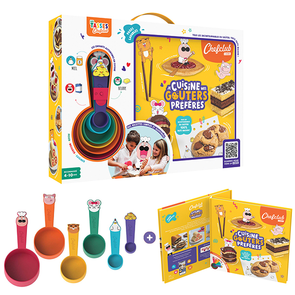 Chef Club - Coffret : Je cuisine mes goûters préférés