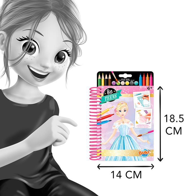 Buki Be Teen Fashion Book – Princess Outfits