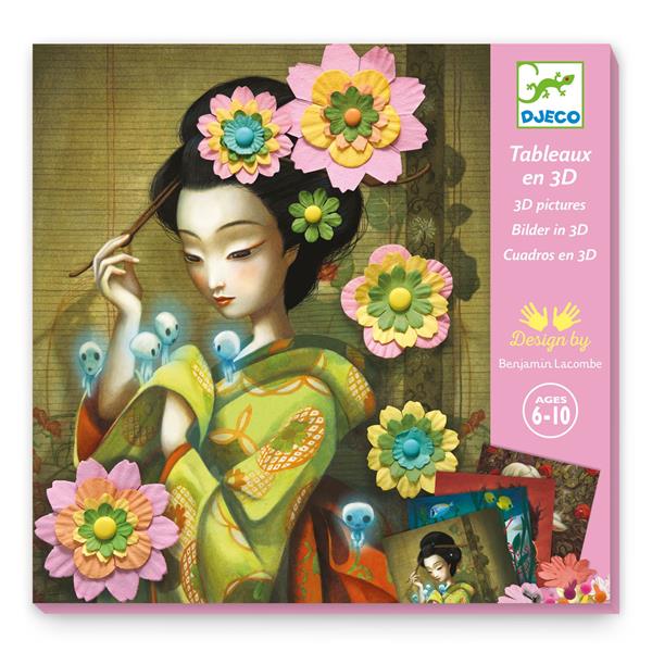 Djeco 3D Pictures – Rck'n'Roses