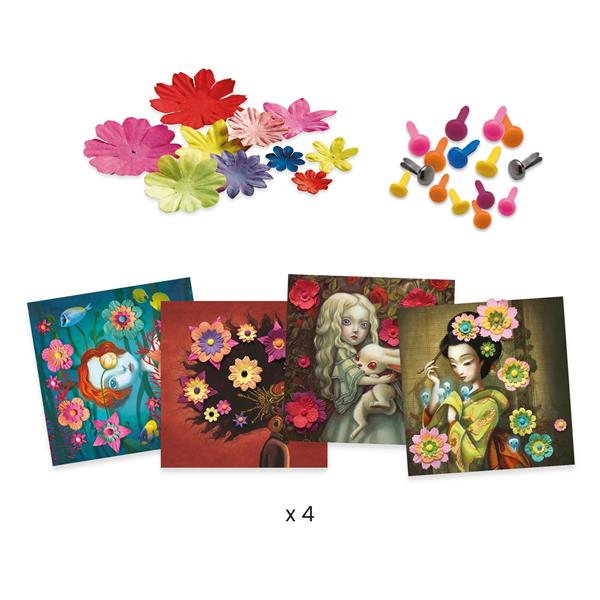 Djeco 3D Pictures – Rck'n'Roses