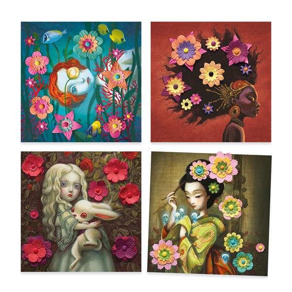 Djeco 3D Pictures – Rck'n'Roses