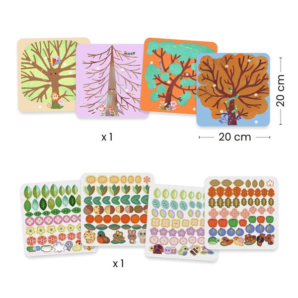 Djeco Felt – The Circle of Seasons