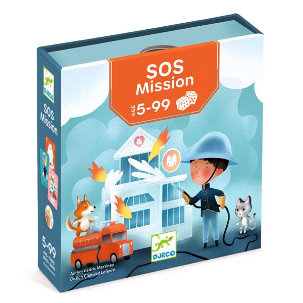 Djeco jeux de dés - S.O.S Mission