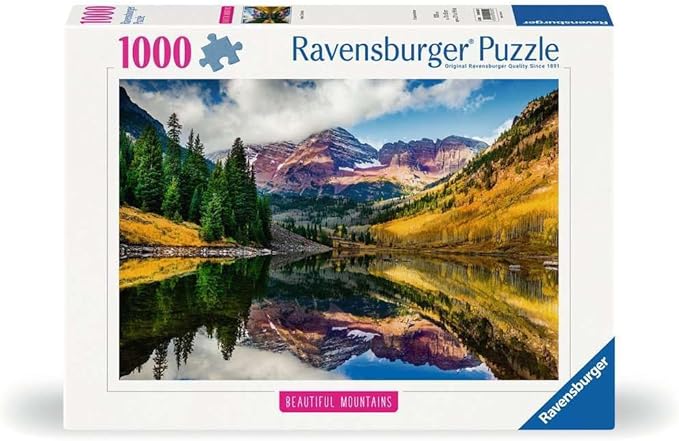 Ravensburger Puzzle - Beautiful Mountains : Aspen, Colorado - 1000 Pieces