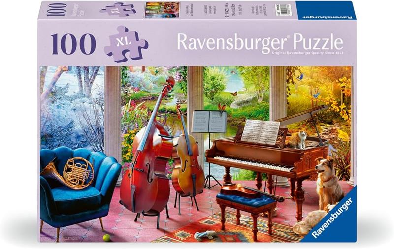 Ravensburger Puzzle – 4 Seasons in Music – 100 Pieces XL