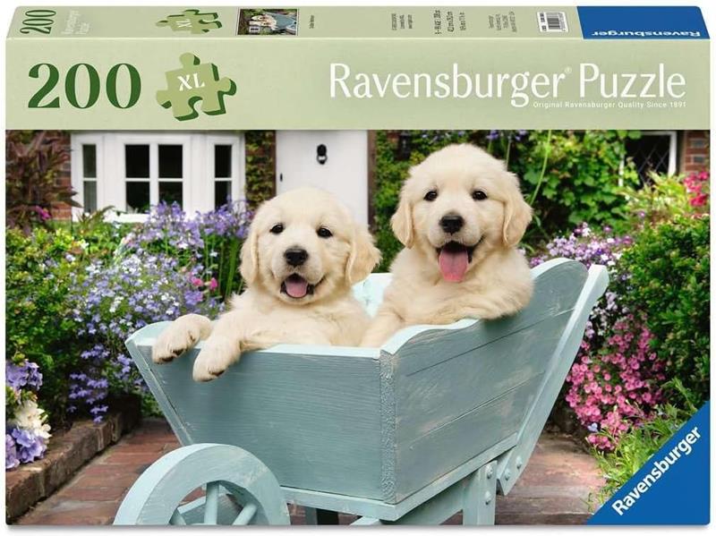 Ravensburger Puzzle - Puppy Golden Retriever - 200 Pieces XL