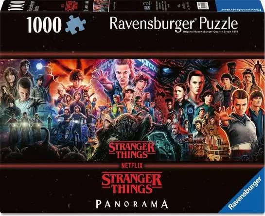 Ravensburger Panoramic Puzzle - Stranger Things: See You On The Other Side - 1000 Pieces