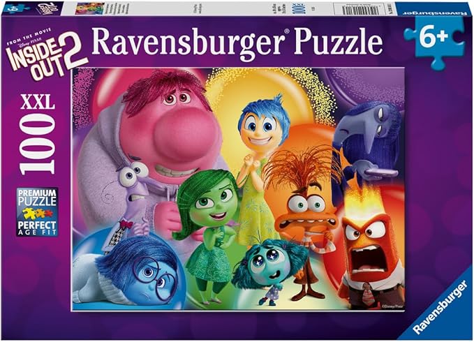 Ravensburger Puzzle – Inside Out 2 – 100 Pieces XXL