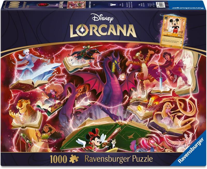 Ravensburger Puzzle - Glimmers of the Realm: Ruby - 1000 Pieces
