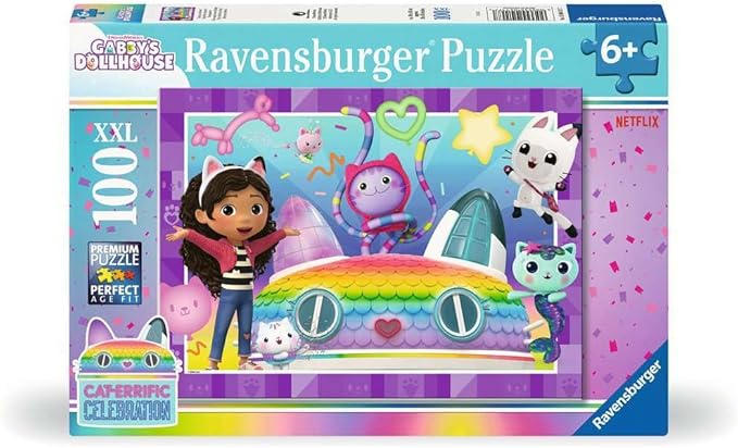 Ravensburger Puzzle - Gabby's Dollhouse: This calls for a party! - 100 Pieces XXL