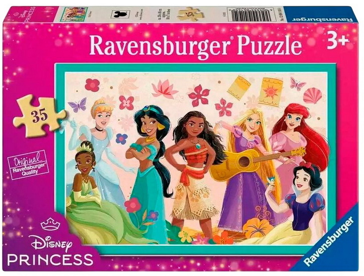 Casse-tête Ravensburger - Princesses Disney – 35 pièces