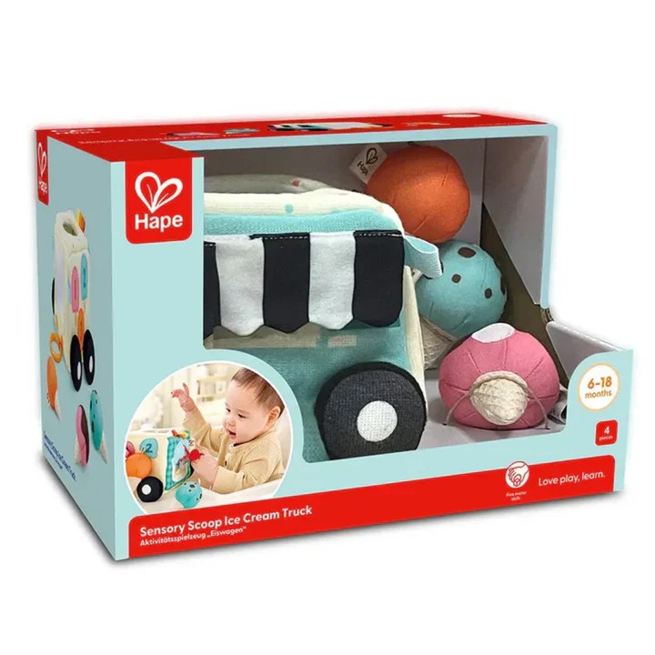 Camion de crème glacé sensoriel Hape