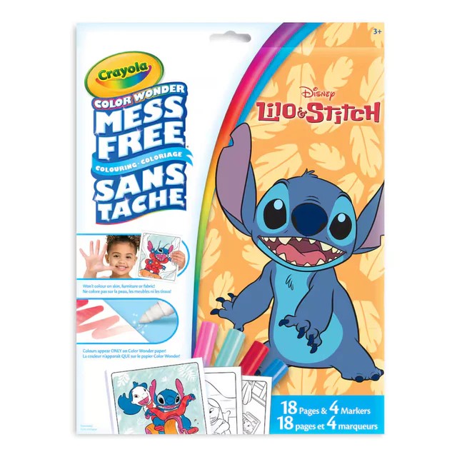 Crayola Color Wonder livre de coloriages et marqueurs - Lilo & Stitch
