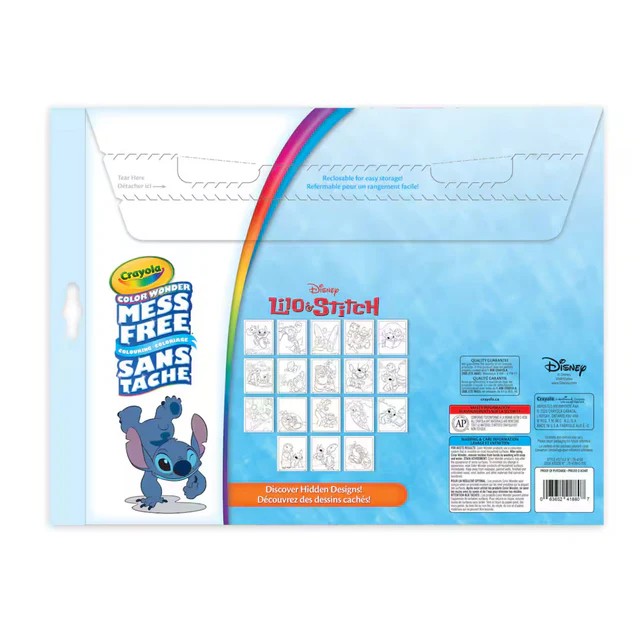Crayola Color Wonder livre de coloriages et marqueurs - Lilo & Stitch