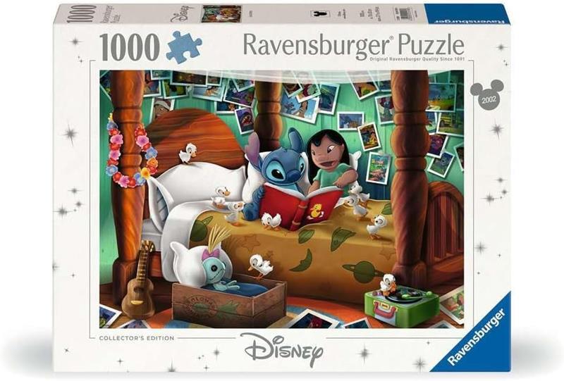 Casse-tête Ravensburger - Lilo & Stitch - 1000 pièces - Édition Collector