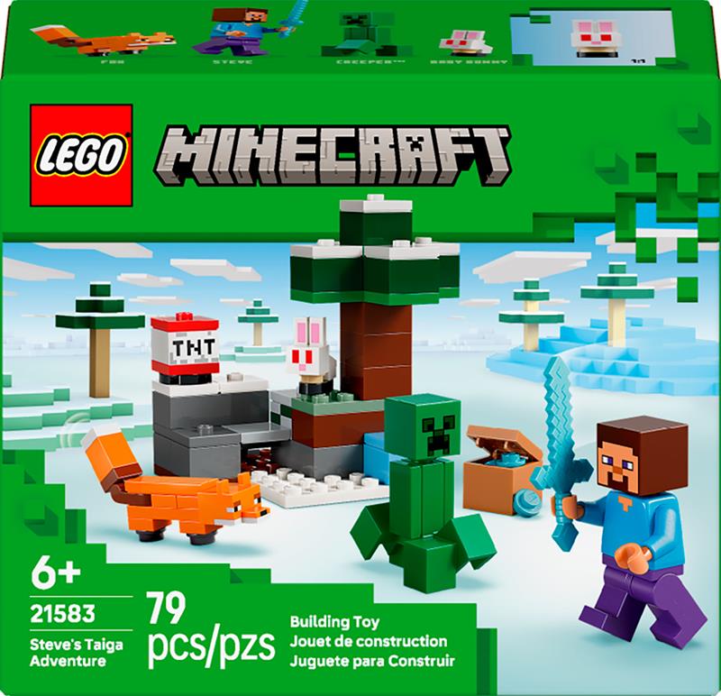 LEGO Minecraft - Steve's Taiga Adventure