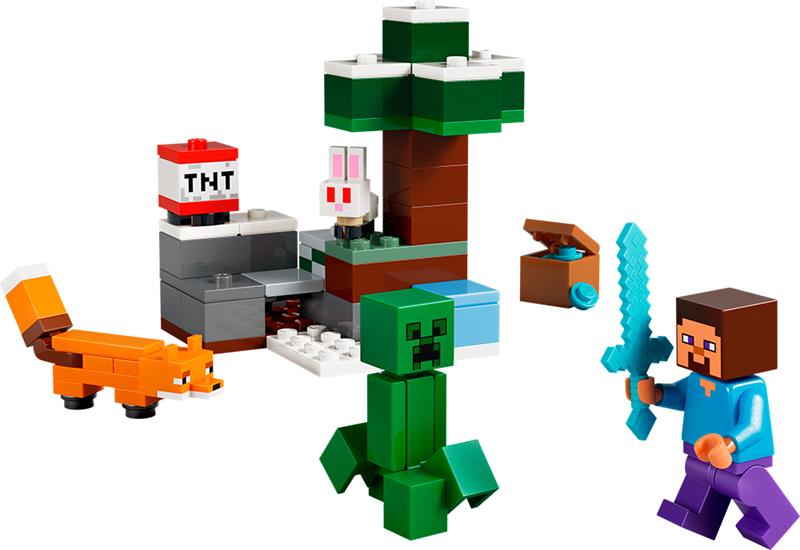 LEGO Minecraft - L'aventure de Steve et Taiga