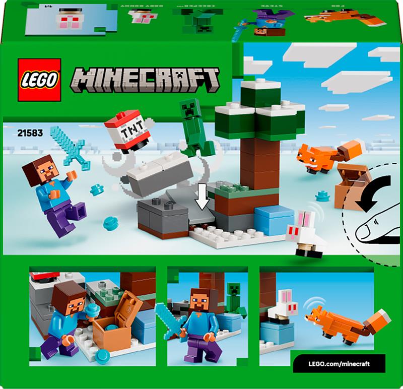 LEGO Minecraft - L'aventure de Steve et Taiga