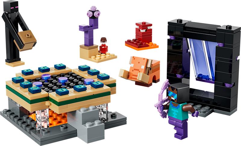 LEGO Minecraft - Nether & End Portal Journey