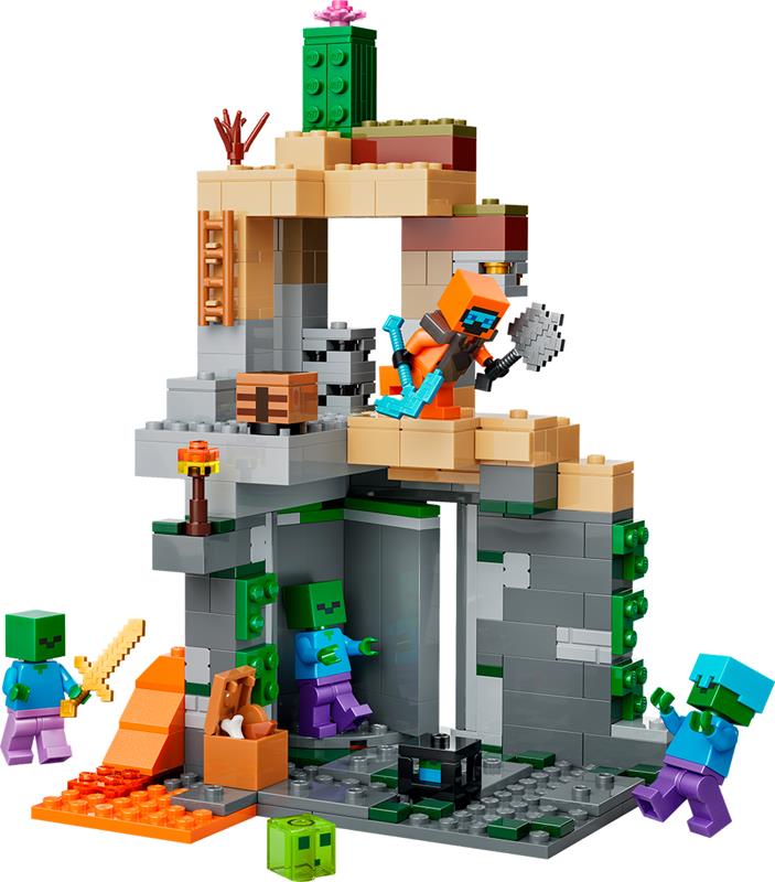 LEGO Minecraft - Le donjon aux zombies
