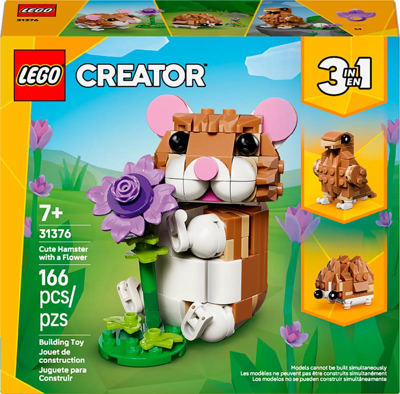 LEGO Creator - Cute Hamster with a Flower