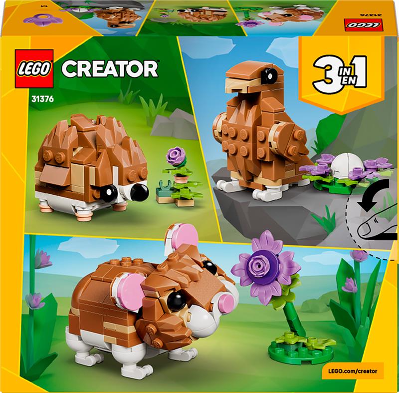 LEGO Creator - Cute Hamster with a Flower