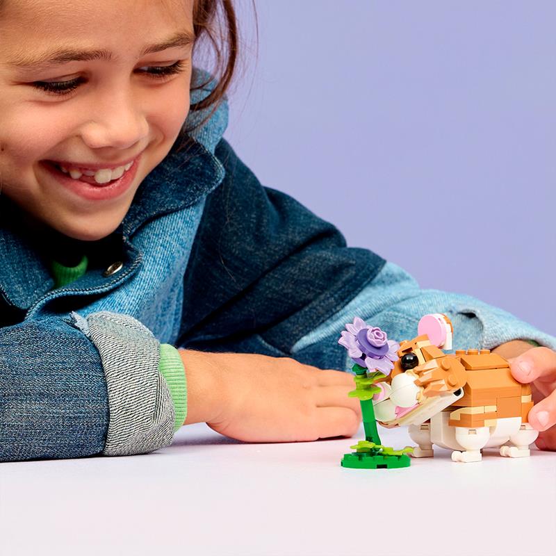 LEGO Creator - Cute Hamster with a Flower