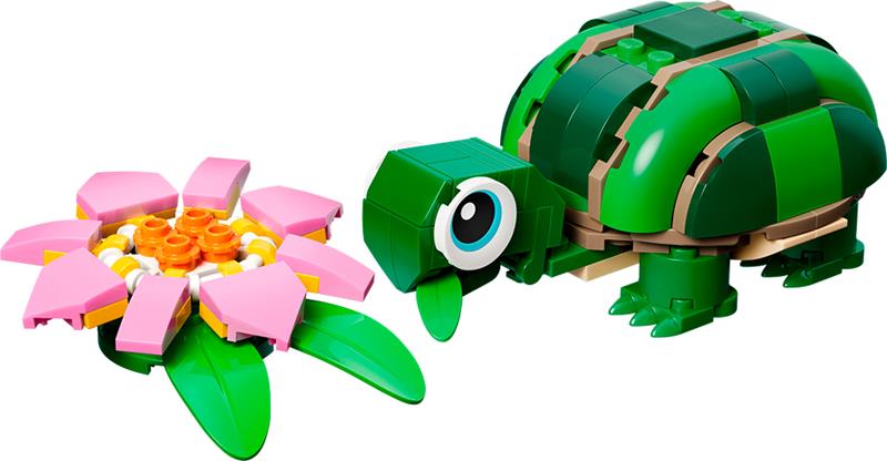 LEGO Creator - La tortue et la fleur de nénuphar