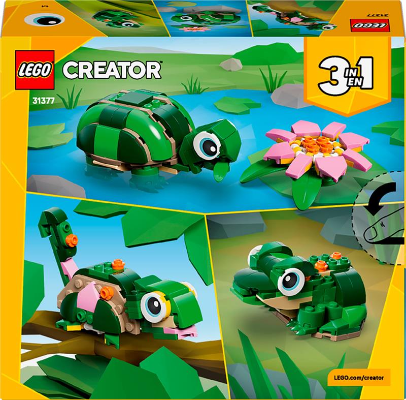 LEGO Creator - La tortue et la fleur de nénuphar
