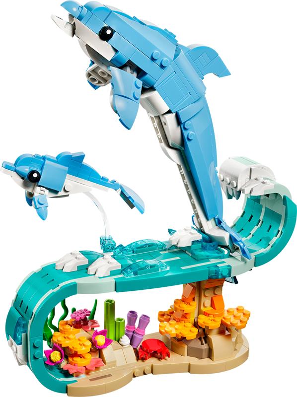 LEGO Creator - Animaux marins : Les beaux dauphins
