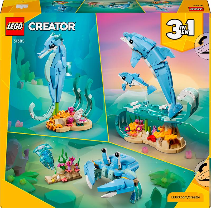 LEGO Creator - Animaux marins : Les beaux dauphins
