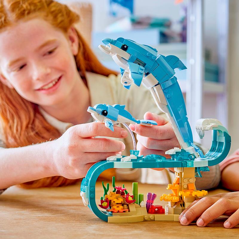 LEGO Creator - Animaux marins : Les beaux dauphins