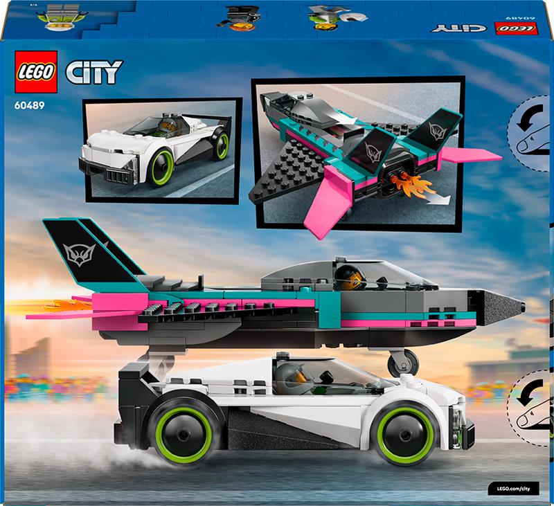 LEGO City - Le jet contre la voiture