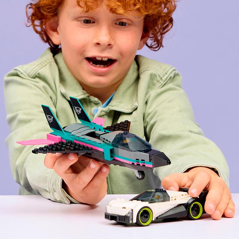 LEGO City - Le jet contre la voiture