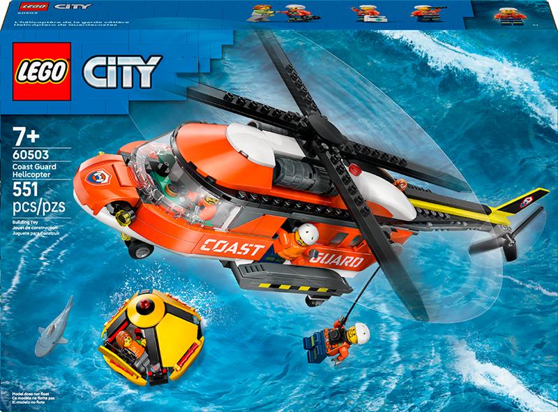 LEGO City - L'hélicoptère des garde-côtes