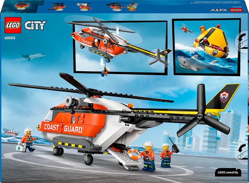 LEGO City - L'hélicoptère des garde-côtes