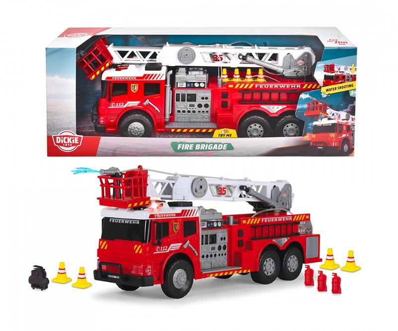 Dickie - SOS Camion de pompier Sons et lumières 62 cm