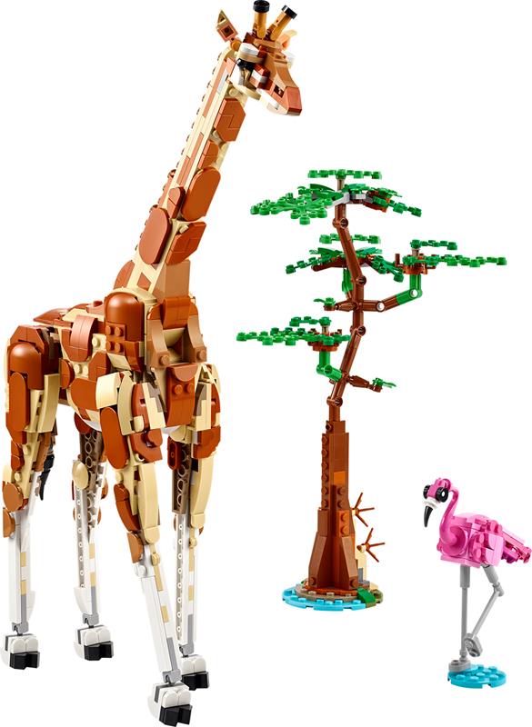 LEGO Creator - Les animaux sauvages du safari
