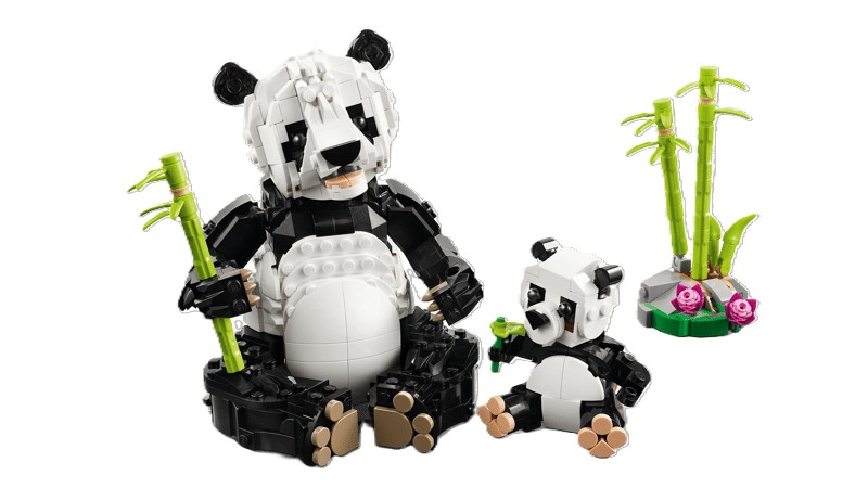 LEGO Creator - Animaux sauvages : La famille de pandas