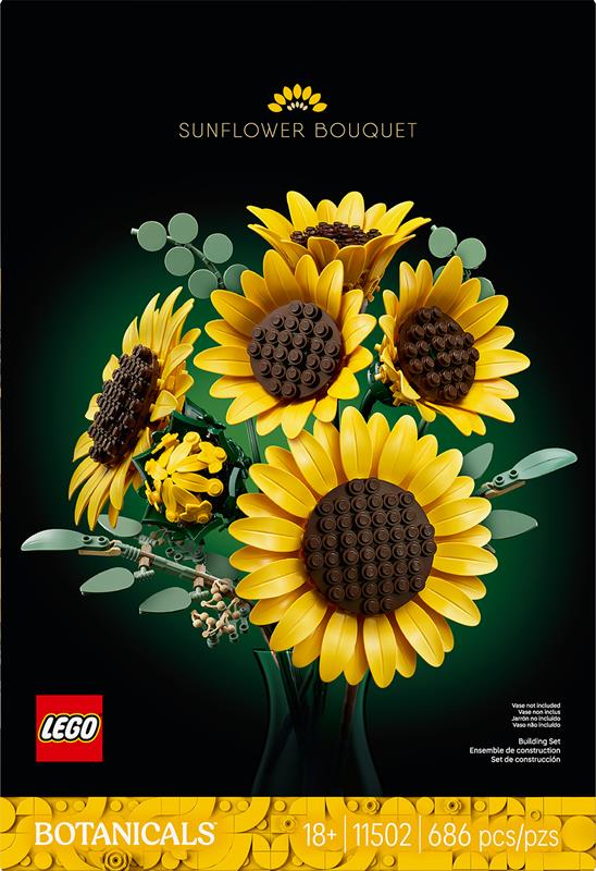 LEGO Collection botanique - Bouquet de Tournesols