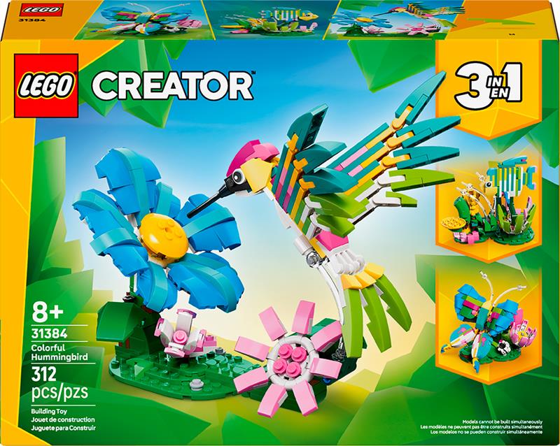 LEGO Creator - Animaux sauvages : Le colibri coloré