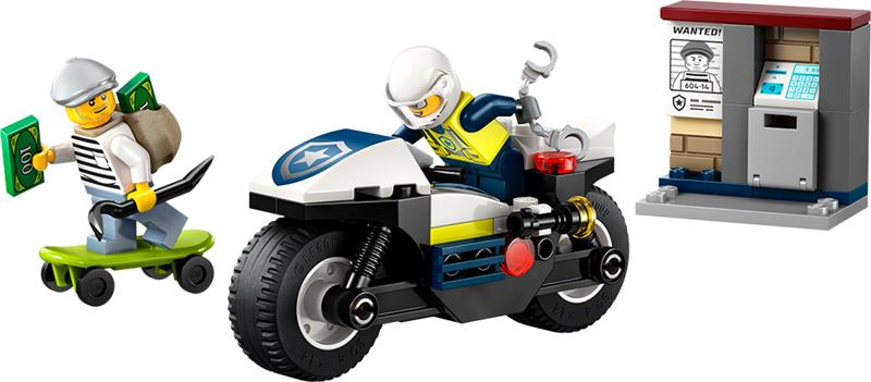 LEGO City - La poursuite de police en moto