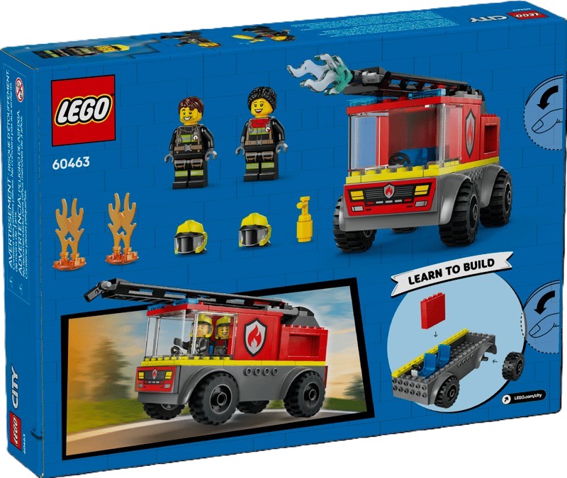 LEGO City - Le camion de pompier avec échelle