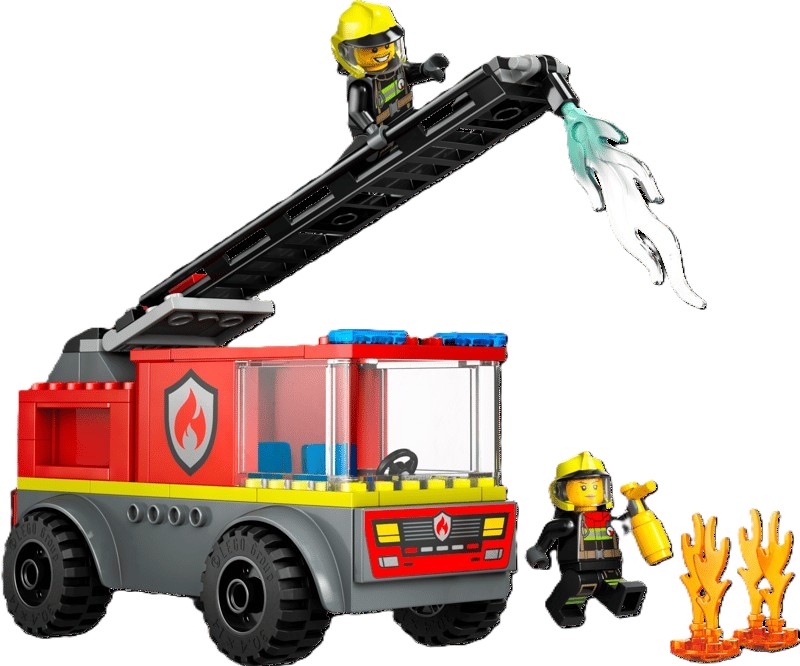 LEGO City - Le camion de pompier avec échelle