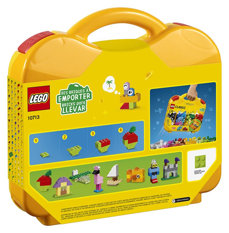 LEGO Classique - Valise créative de 213 briques