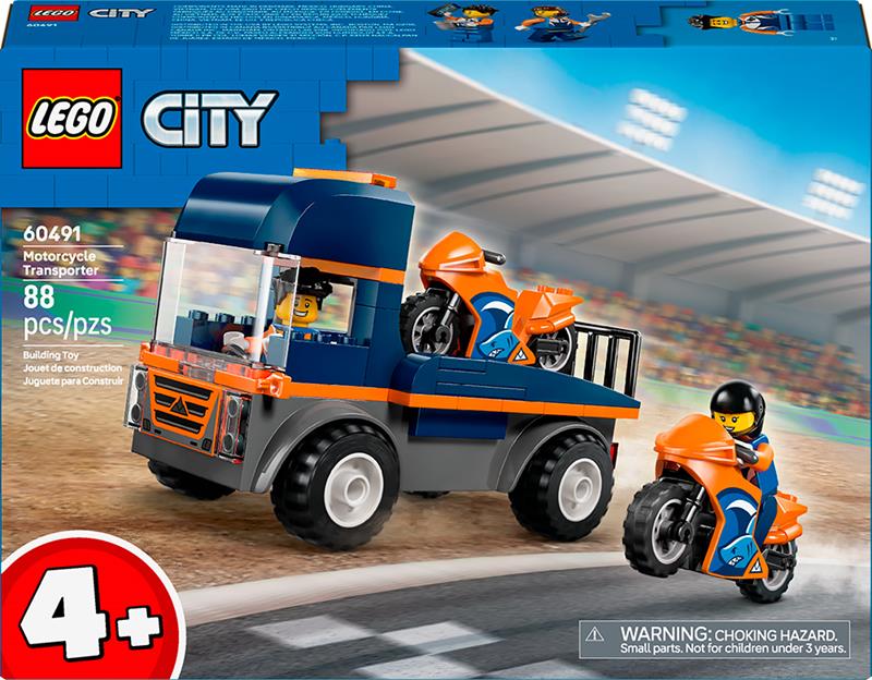 LEGO City - Le transporteur de motos