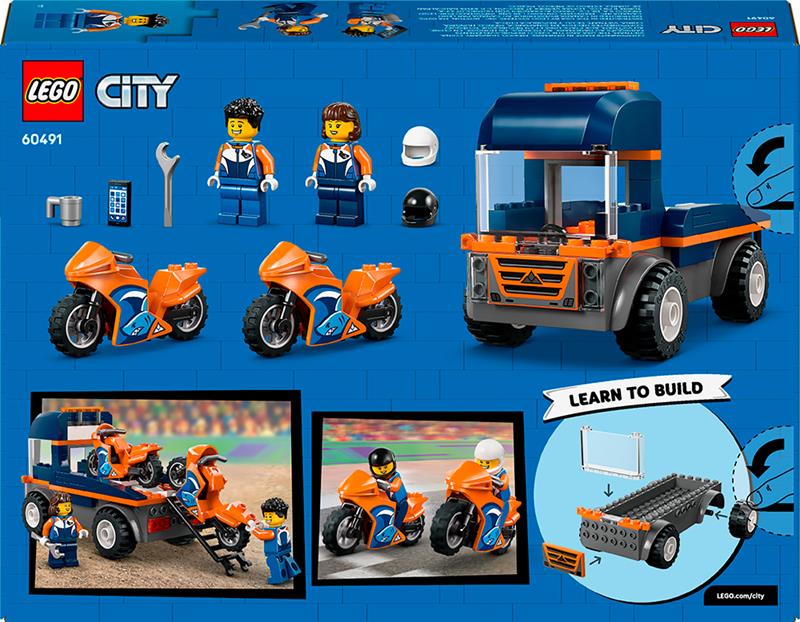 LEGO City - Le transporteur de motos