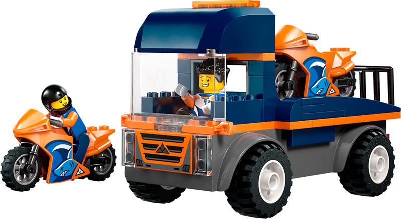 LEGO City - Le transporteur de motos